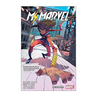 英文原版 Ms. Marvel by Saladin Ahmed Vol. 1 Destined 惊奇女士 卷一 命中注定 漫威漫画 英文版 进口英语原版书籍