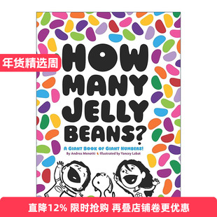 英文原版 How Many Jelly Beans 有多少软糖豆 精装 英文版 进口英语原版书籍