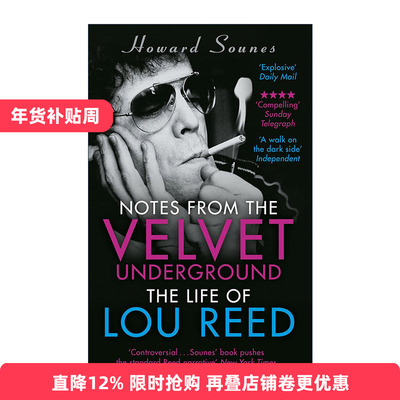 英文原版 Notes from the Velvet Underground 地下丝绒笔记 卢·里德传记 英文版 进口英语原版书籍