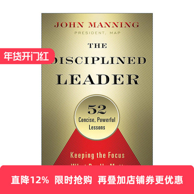 英文原版 The Disciplined Leader 领导的本质 成为领导的52堂必修课 管理策略指南 精装 John Manning 英文版 进口英语原版书籍