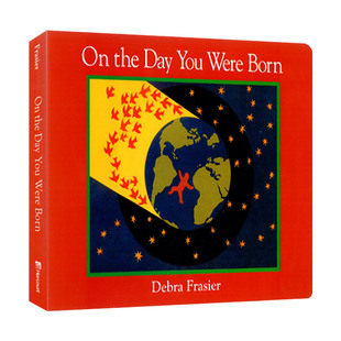你出生 英文书籍 Day 纸板书进口原版 亲子睡前故事图画书 那天 Born Were You the