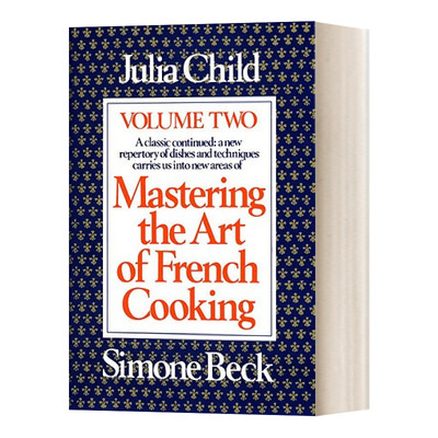 英文原版 Mastering the Art of French Cooking Volume 2 掌握烹饪法国菜的艺术2 法国菜谱 英文版 进口英语原版书籍