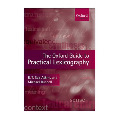 英文原版 The Oxford Guide to Practical Lexicography 牛津实用词典编纂指南 牛津语言学系列 英文版 进口英语原版书籍