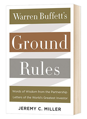 英文原版 Warren Buffett's Ground Rules 巴菲特致股东的信：投资原则篇 精装 英文版 进口原版英文书籍