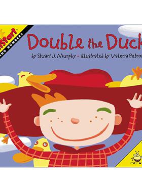 英文原版 Mathstart Level 1 Double the Ducks 数学启蒙绘本1级 英文版 进口英语原版书籍