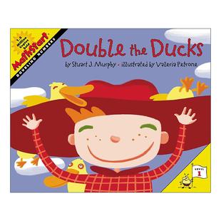 英文原版 Mathstart Level 1 Double the Ducks 数学启蒙绘本1级 英文版 进口英语原版书籍