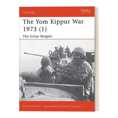 The Yom Kippur War 1973 (1) 第四次中东战争1 戈兰高地 战争历史进口原版英文书籍