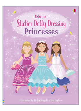 Sticker Dolly Dressing Princesses 多莉贴纸 公主进口原版英文书籍