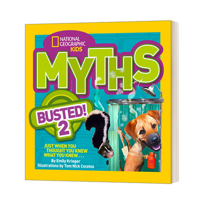 英文原版 National Geographic Kids Myths Busted 2 国家地理儿童版 你想都想不到的科学2 英文版 进口英语原版书籍