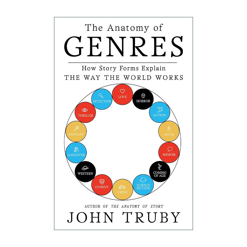 英文原版 The Anatomy of Genres 体裁写作大师班 故事形式如何解释世界的运作方式 英文版 进口英语原版书籍