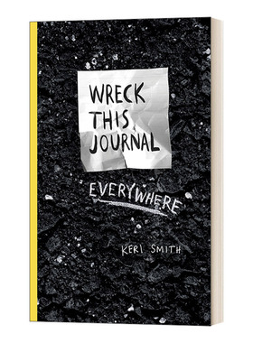 Wreck This Journal Everywhere  创新从破坏开始进口原版英文书籍