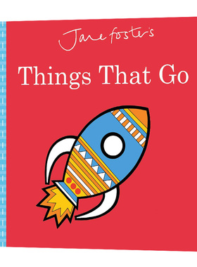 Jane Foster's Things That Go简福斯特绘本：车子跑进口原版英文书籍