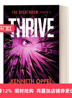 英文原版 Thrive The Overthrow 03 击败系列3 繁荣 儿童科幻冒险小说 普林兹奖得主Kenneth Oppel 英文版 进口英语原版书籍