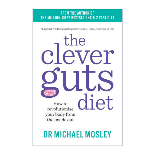 英文原版 The Clever Guts Diet 轻断食 完美瘦身的肠道革命 麦克尔?莫斯利 医学博士 Dr. Michael Mosley 进口英语原版书籍