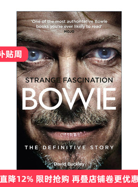 英文原版 Strange Fascination 奇特魅力 大卫鲍伊传记 英文版 进口英语原版书籍