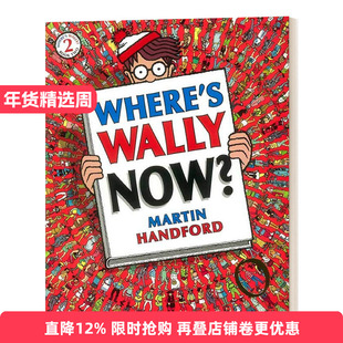 英文原版 Where is wally now 威利在哪里系列2 儿童读物启蒙观察益智英语儿童绘本 英文版 进口英语原版书籍