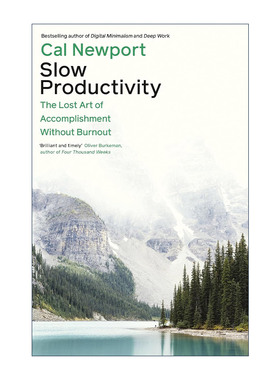 英文原版 Slow Productivity 慢效率的艺术 如何在不让自己倦怠的情况下取得成功 英文版 进口英语原版书籍