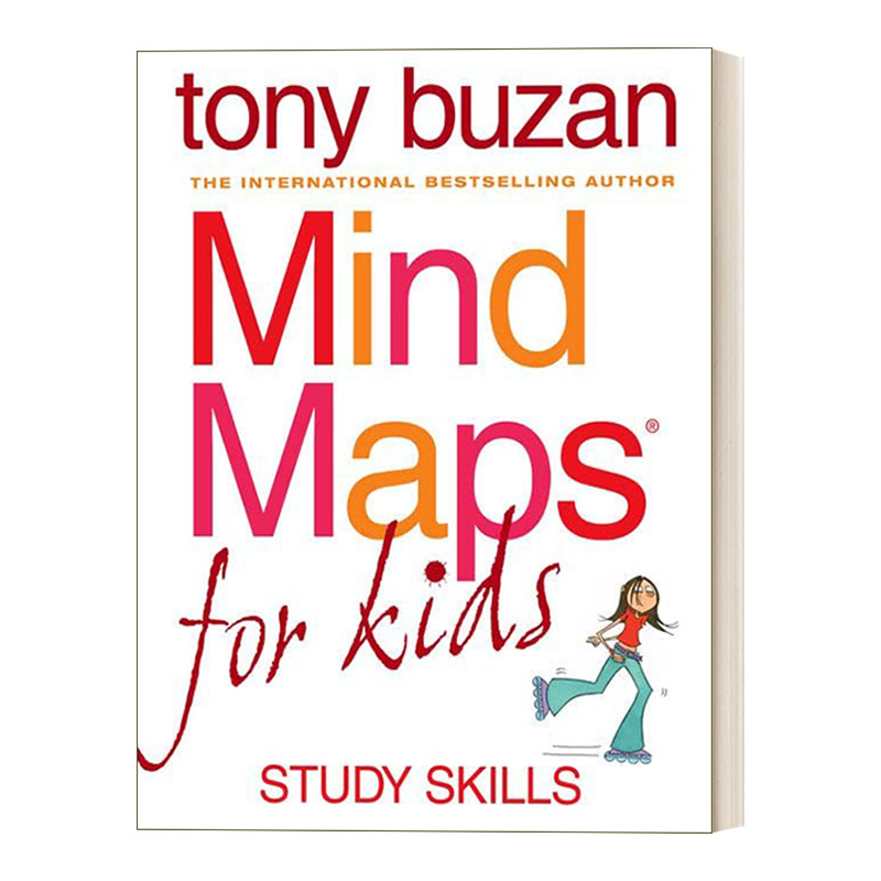 Mind Maps for Kids: Study Skills 东尼·博赞思维导图 儿童学习技巧进口原版英文书籍