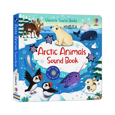 Arctic Animals Sound Book 北极动物 发声书进口原版英文书籍