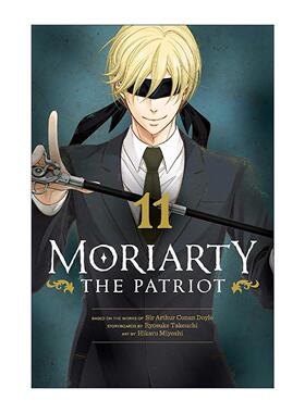 英文原版 Moriarty The Patriot  Vol. 11 忧国的莫里亚蒂 漫画卷十一 英文版 进口英语原版书籍