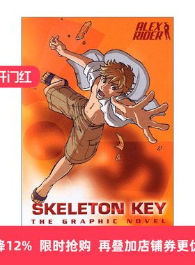 英文原版 Skeleton Key the Graphic Novel Alex Rider 03 万能钥匙 少年007系列3 漫画小说 Anthony Horowitz 进口英语原版书籍