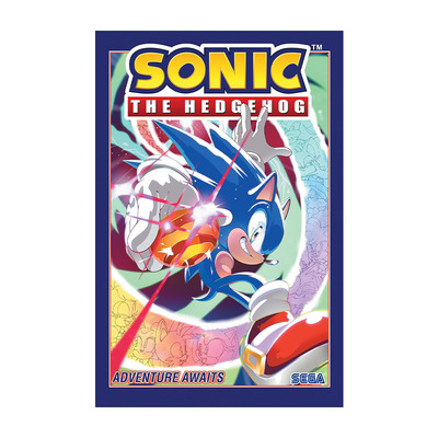 英文原版 Sonic the Hedgehog Vol.17 Adventure Awaits 刺猬索尼克 第17卷 冒险等待 IDW儿童漫画 英文版 进口英语原版书籍