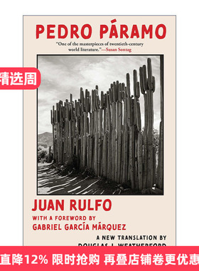 英文原版 Pedro Paramo 佩德罗·巴拉莫 Juan Rulfo胡安·鲁尔福 英文版 进口英语原版书籍