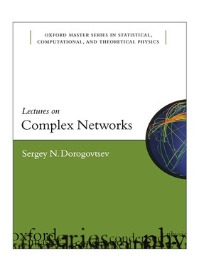 英文原版 Lectures on Complex Networks 复杂网络入门讲座 牛津物理研究生教材 英文版 进口英语原版书籍