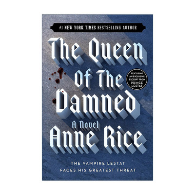 英文原版 The Queen of the Damned 吸血鬼编年史3 吸血鬼女王 安妮·赖斯 The Vampire Chronicles 03 英文版 进口英语原版书籍