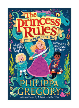 英文原版 It's a Prince Thing 公主守则2 少儿插画冒险故事书 畅销历史作家菲利帕·格里高利 英文版 进口英语原版书籍