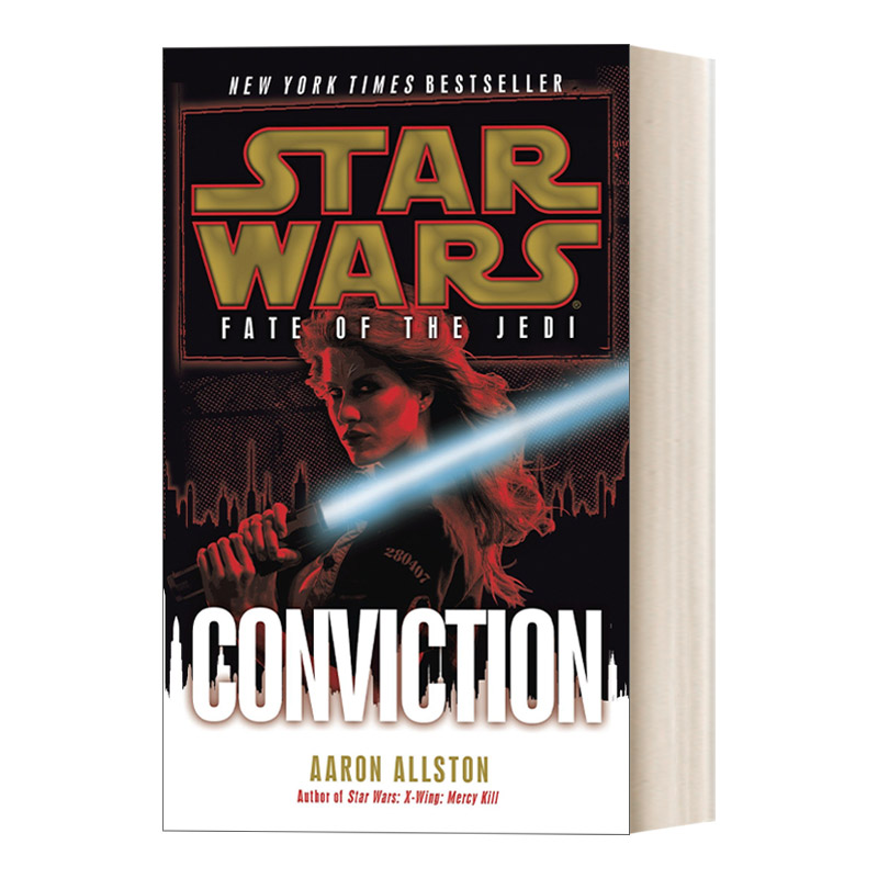 英文原版 Star Wars Fate of the Jedi 07 Conviction 星球大战 绝地的命运系列7 信念 科幻小说 简装 英文版 进口英语原版书籍