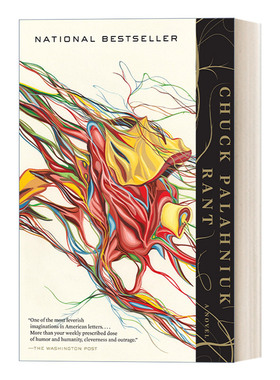 Rant 撞车俱乐部 长篇惊悚讽刺小说 Chuck Palahniuk进口原版英文书籍