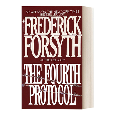 英文原版 The Fourth Protocol 第四份议定书 惊悚悬疑间谍小说 Frederick Forsyth 英文版 进口英语原版书籍