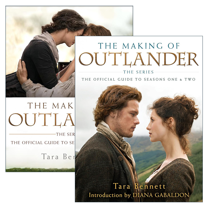 英文原版 The Making of Outlander 异乡人 古战场传奇 2册 第一到四季官方制作指南 英文版 进口英语原版书籍