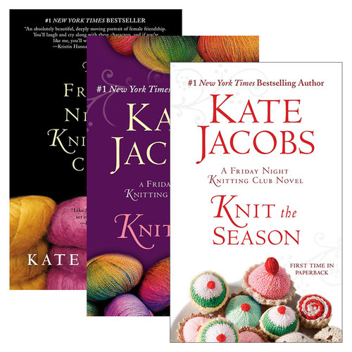 Friday Night Knitting Club Series 周五夜编织俱乐部系列3册进口原版英文书籍