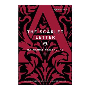 紅字 書籍 英文原版 Letter 英文版 進口英語原版 Classics Scarlet Signature