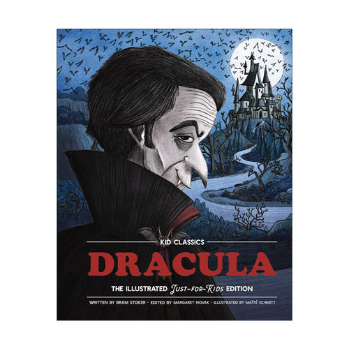 英文原版 Dracula 德古拉 儿童经典系列 精装彩色插图版 英文版 进口英语原版书籍