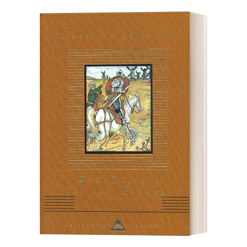 Don Quixote Of The Mancha 唐吉坷德 Everyman精装收藏版 儿童经典系列进口原版英文书籍