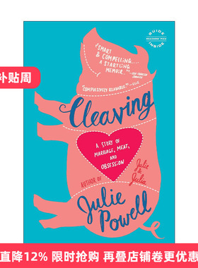 英文原版 Cleaving 美味关系2 朱莉的美食救赎之旅 英文版 进口英语原版书籍