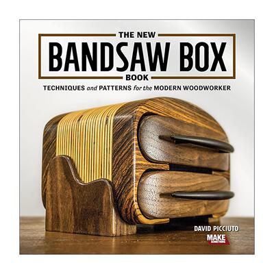 英文原版 The New Bandsaw Box Book 新带锯盒书 现代木工的技术与图案 实用指南 英文版 进口英语原版书籍