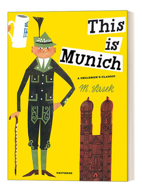 This Is Munich 这里是慕尼黑 THIS IS系列 米先生的世界旅游绘本 精装进口书籍英文原版