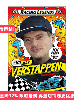 英文原版 Racing Legends Max Verstappen F1赛车手传奇 马克斯·维斯塔潘 英文版 进口英语原版书籍