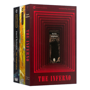 地狱 进口英语书籍 Inferno 诗歌 天堂 炼狱 英文原版 Paradiso Purgatorio The 但丁神曲三部