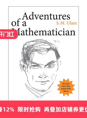 英文原版 Adventures of a Mathematician 一位数学家的经历 近代世界十大数学家之一S. M. Ulam乌拉姆自传 英文版 进口英语书籍