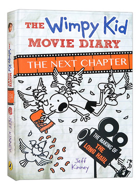 英文原版 The Wimpy Kid Movie Diary The Next Chapter 小鬼日记 儿童章节书 桥梁书 小屁孩日记 英文版 进口英语原版书籍