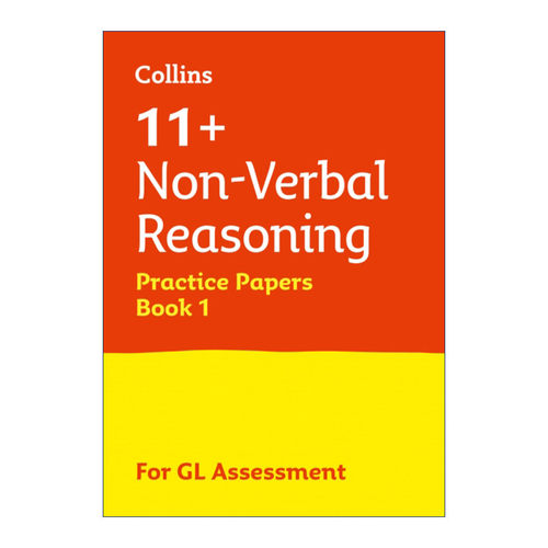 英文原版 Collins 11+ Non-Verbal Reasoning Practice Papers Book 1 柯林斯英国小升初GL考试非文字推理练习册1进口英语原版书籍
