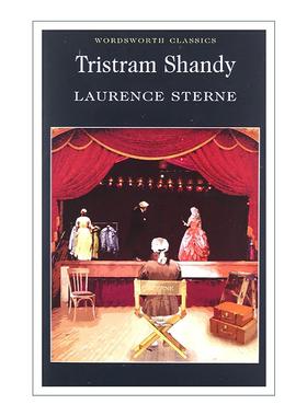 英文原版 Tristram Shandy 项狄传 劳伦斯·斯特恩 Wordsworth经典文学系列 英文版 进口英语原版书籍