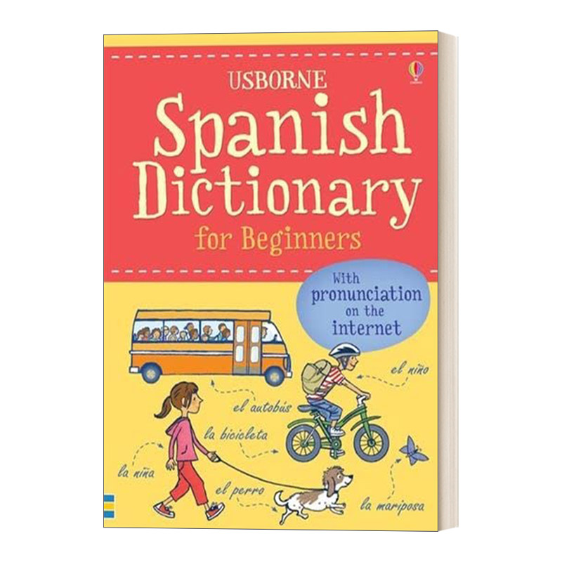 Spanish Dictionary for Beginners 初学者：西班牙语字典进口原版英文书籍