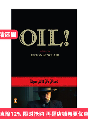 英文原版 Oil Movie Tie-In 石油 电影版 同名电影血色将至原著小说 Upton Sinclair 英文版 进口英语原版书籍