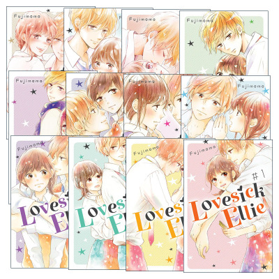 英文原版 Lovesick Ellie 烦恼着恋爱的惠莉系列12册 同名电影原著漫画 Fujimomo藤もも 英文版 进口英语原版书籍